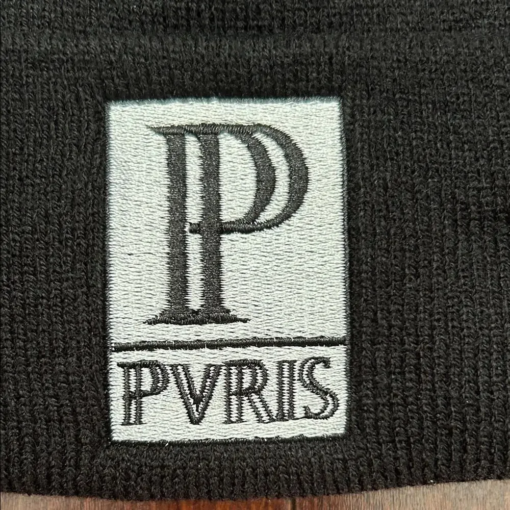 Pvris Black Knit Beanie, Unisex, NWOT